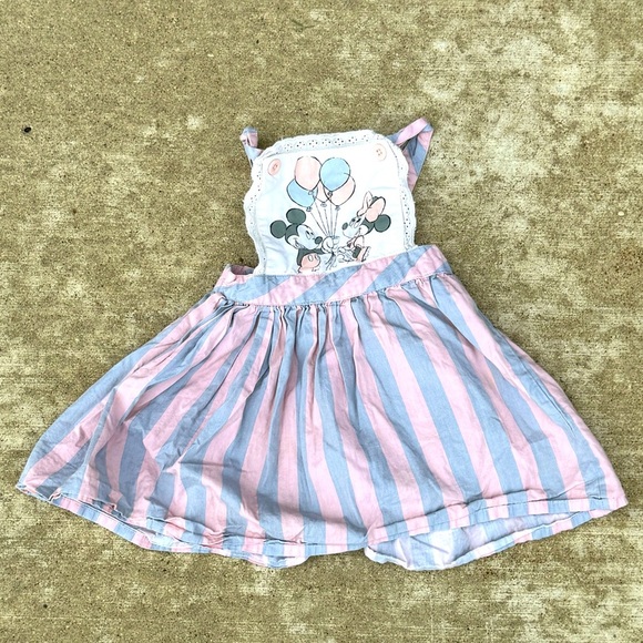 Pippa & Julie x Disney Minnie Mickey Jumper Dress 2T Toddler - Picture 1 of 5